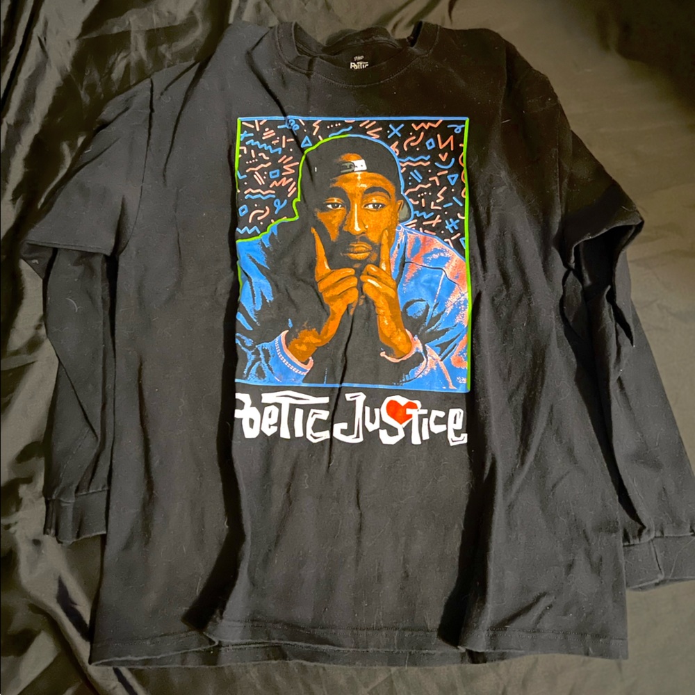 Long Sleeve Men’s Tupac Shirt
